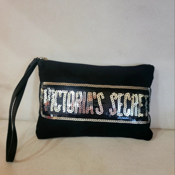 NEW - VICTORIA'S SECRET COSMETIC BAG or‎ WRISTLET - Picture 1 of 2